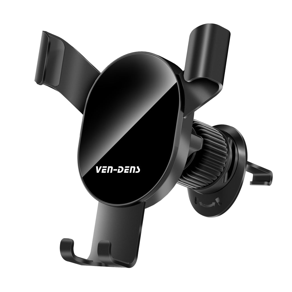 Soporte móvil coche rejilla ventilación | Sujeción firme con pinza, rotación 360°, soporte universal（VEN-DENS HD020)