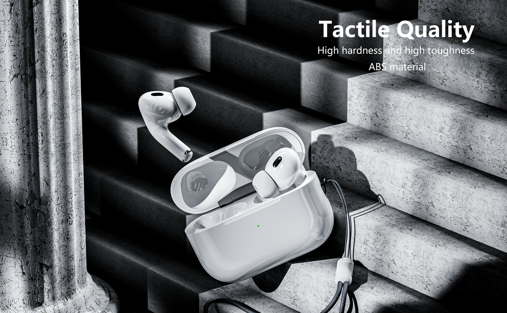 Auriculares Bluetooth blancos tipo AirPods | Diseño moderno y conexión estable（VEN-DENS BT022)