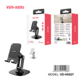 Soporte móvil de escritorio ajustable | Base metálica, rotación 360°, soporte estable para smartphone（VEN-DENS HD027)